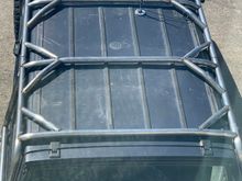 This is how I triangulated the roof cross bars. 