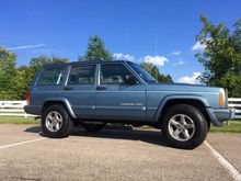 So here’s what I’m working with, 1999 Cherokee classic. Power mirrors and windows no rust and 127000 miles.
