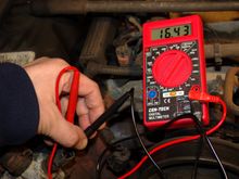 Coolant Temp. Sensor Ohms Check.  Ambient Air temp is approximetely 36 degs.