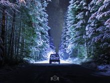 20" UE lighting lightbar putting in work! Amazing shot by Geordie Allen at Mark ii Media