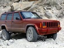 Lippincott Mine road:  All the tire and clearance I needed! However, a rear locker was ordered after this trip. 