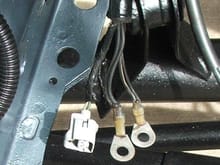 G101 ring terminals and coil connector
