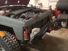 Installing the headlight harness