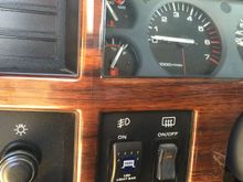 A toggle for the light bar wired up