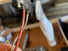 The wire also had a part where the wire was exposed due to wear, would short out if touching metal no? 