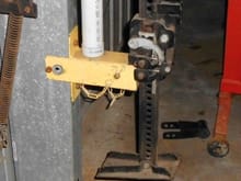 A few years back I got sick of struggling to break the bead when changing/ cleaning mud out of tires so made a bracket to mount the hi-lift jack to the shed frame...... Bingo, jacks down and pop goes the bead