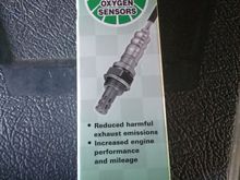 New 02 sensor.  I have no idea when (if ever) the 02 sensor had been replaced.