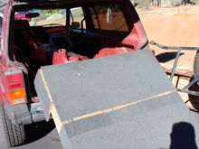 Was not my style, so, its outta here. factory rear seat is going to go back in for now