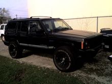 My '98, Bitchy the Black Jeep.