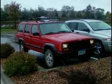 Jeep in LasX parking lot 2