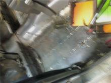 passenger side floor put back in