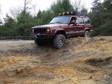 Winching off a high center