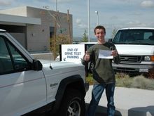 after with my temp license.