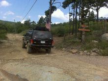 Start of a trail above Clayton. Can't remember the name.