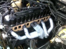 Headers coated and ready for install