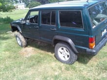 old pic of my jeep. i think this was the first week