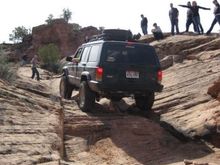 Top of the second ledge