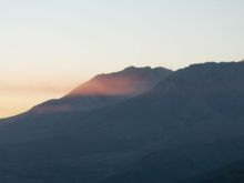 Sunrise at St.Helens.