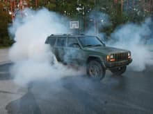 jeep burnout
