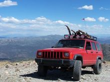 10,345 feet, collecting Firewood for camp.