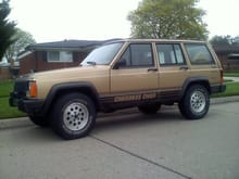 my 87 cheif 5sp 4.0 i just sold it. it was way too nice for me to beat up