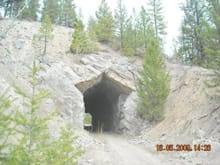 Kettle Valley Railroad Tunnel Outside Princeton