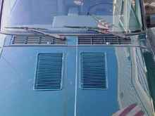 Hood Vents Installed and color-matched