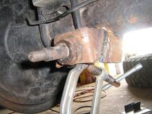 Weld complete, even a little inside at top as torch will fit