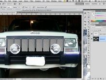 Jeep Grille ideas using photoshop