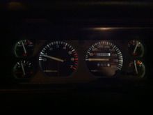 New Gauges Night View