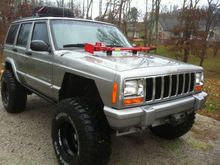 cherokee high lift hood kit
