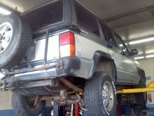 junkyard exhaust ( for now )  no more Swiss cheese1
