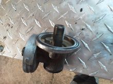 Oil filter adapter main o ring, this is most of the time what's cracked
