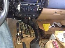 all apart for OBA pressure gauge install