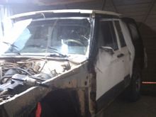 old doors and fenders
