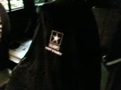 got army seat covers for the front im getting some for the back.