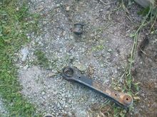 the old lc arm its was bent and broke