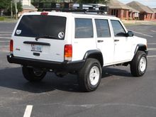 New motor.  New 2" suspension.  New shocks.  New tires.  Gobs of other new parts.