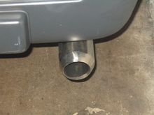 Stainless Tip installed correctly