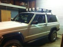 The night I mounted my lights