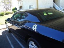 Left rear 3/4 view
