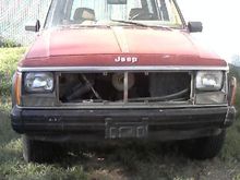BIG RED without his grill