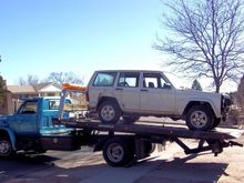 We gave up on the transmission switch and took him to a shop to finish him up.