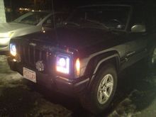 New headlights installed