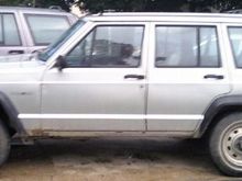 Bone stock 91 Cherokee hoopty.