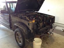 all stipped down, ready for new parts