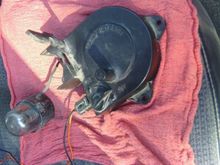 The seller kindly sent approximately 3' of wire harness. - If you are unfamiliar with these lights, they have a 20' retractable light so you can bring the light to where you need it.