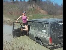 swamped her, lol... good times!!