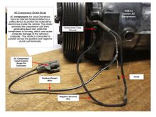 AC Compressor Clutch Diode