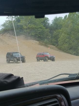 Mike with his ZJ wheeled with us